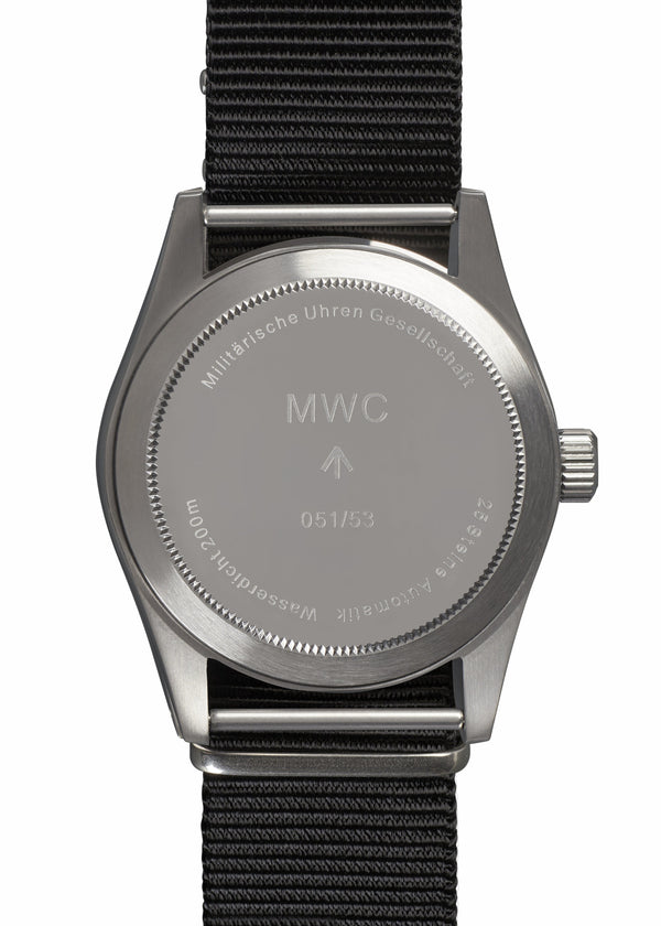 MWC Classic 1950s/1960s Pattern 25 Jewel Automatic Military Watch with Retro Luminous Paint:  -  Possibly Needs Attention but Running