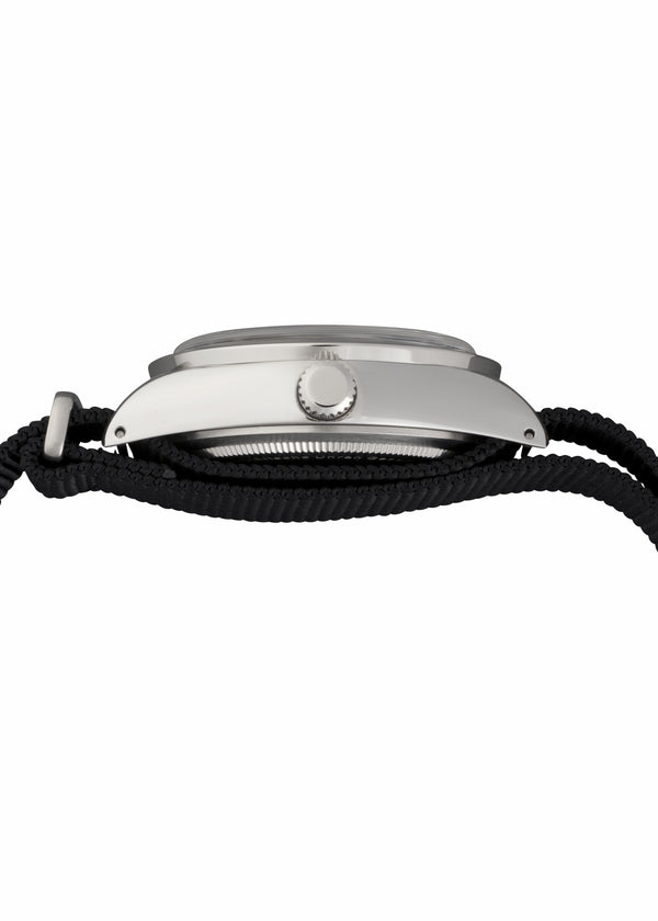 MWC Classic 1950s/1960s Pattern 25 Jewel Automatic Military Watch with Retro Luminous Paint, Sapphire Crystal and 2 x NATO Straps