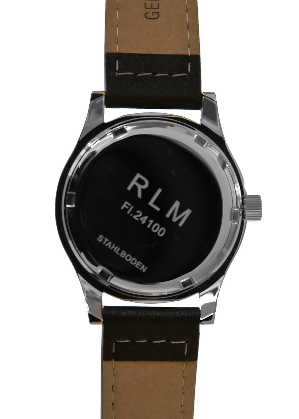 Aeschbach WW2 Pattern Luftwaffe / Reichsluftfahrtministerium (RLM) Pilots Watch with a 17 Jewel Hand Winding Mechanical Movement