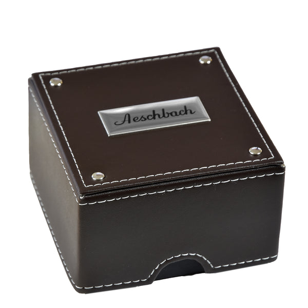 Aeschbach 1950s Pattern 25 Jewel Automatic Watch with Retro Luminous Paint, Sapphire Crystal and Calf Leather Strap - Ex photographic Sample Reduced