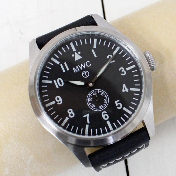 MWC Classic 46mm Limited Edition XL Military Pilots Watch with Sapphire Crystal