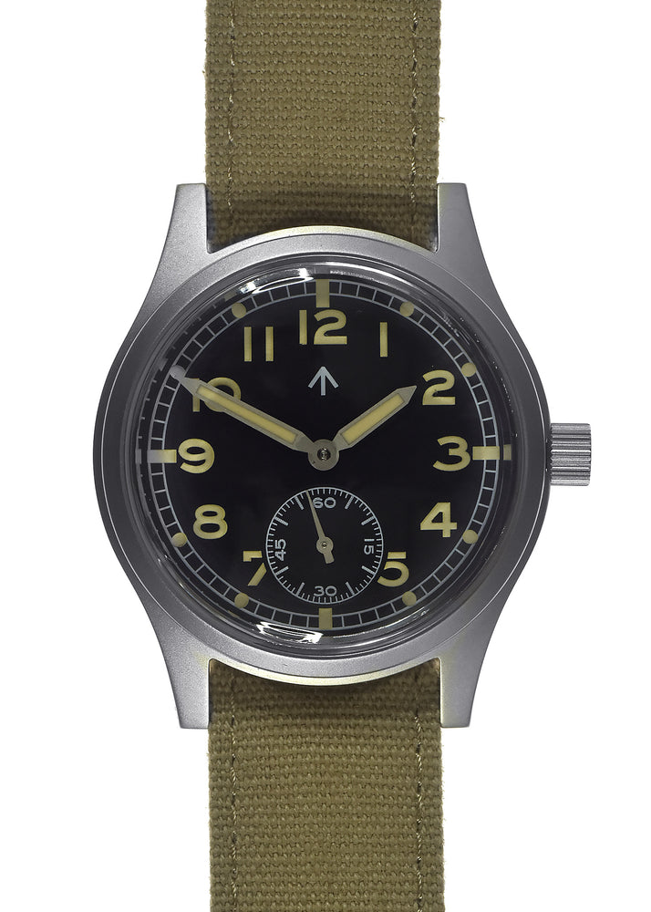 MWC 1940s/1950s "Dirty Dozen" Pattern General Service Watch with a 17 Jewel Hand Wound Mechanical Movement - Ex Display Watch Reduced