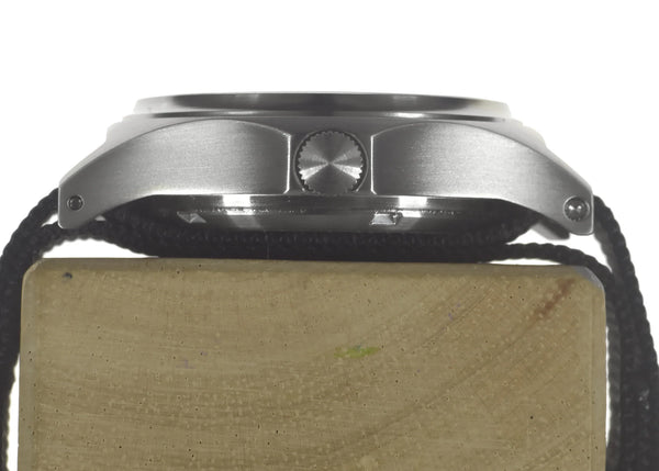 MWC G10 200m/660ft Water resistant Stainless Steel Military Watch with Sapphire Crystal and Date - NATO Stock Number: NSN 6645-99-472-3228D