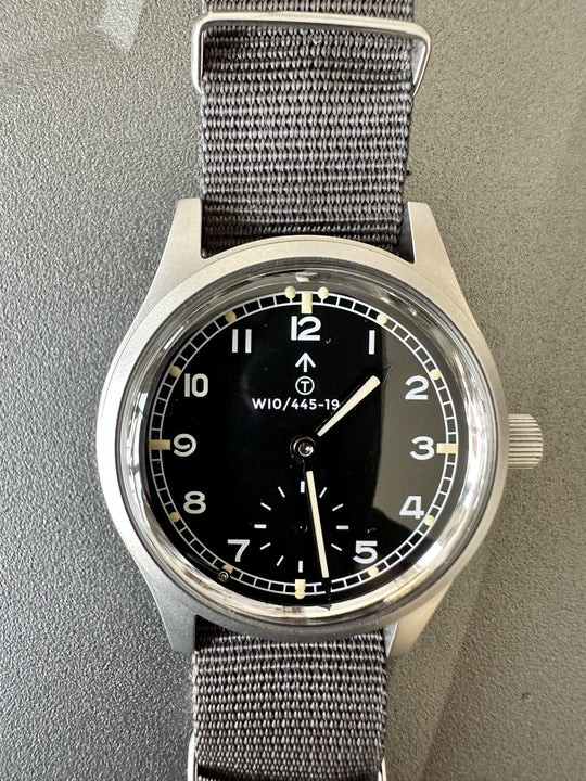 MWC 1940s/1950s "Dirty Dozen" Pattern General Service Watch with 21 Jewel Automatic Movement - Needs Second Hand Resetting but Running