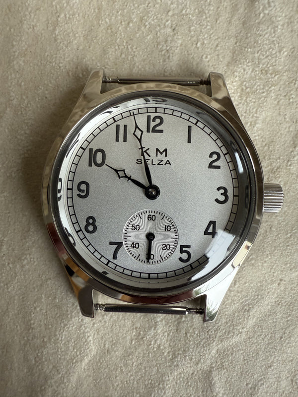 SELZA Kriegsmarine (Germany Navy) WW2 Pattern Watch with 21 Jewel Automatic Mechanical Movement - Not Running but Almost New