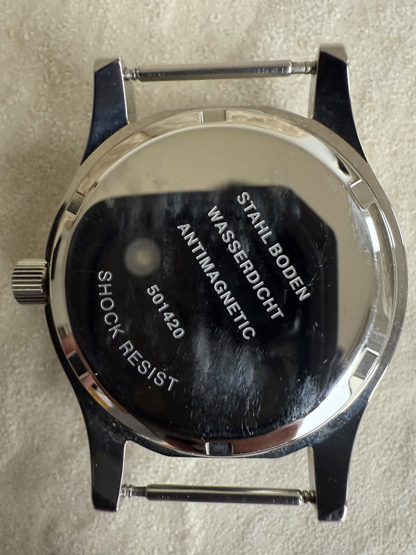 SELZA Kriegsmarine (Germany Navy) WW2 Pattern Watch with 21 Jewel Automatic Mechanical Movement - Not Running but Almost New