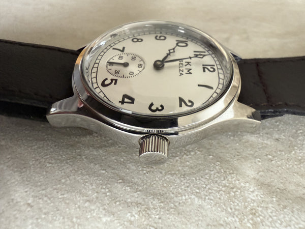 SELZA Kriegsmarine (Germany Navy) WW2 Pattern Watch with 21 Jewel Automatic Mechanical Movement - Not Running but Almost New