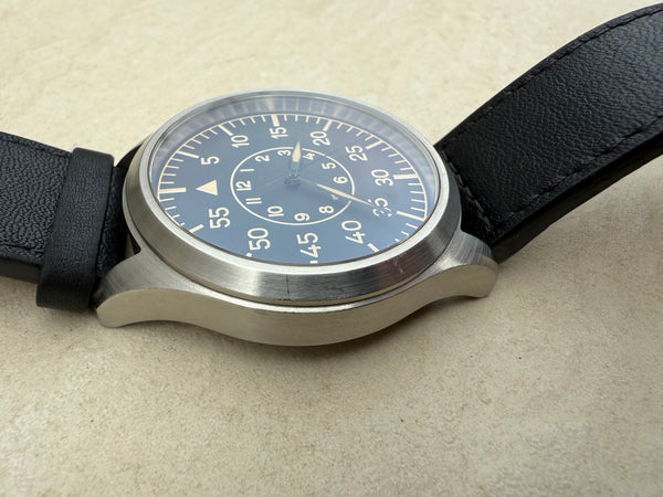 MWC Classic 46mm Limited Edition Bronze XL Luftwaffe Pattern Military Aviators Watch (Retro Dial Version) - Rotor Needs Resetting but Watch Runs Fine