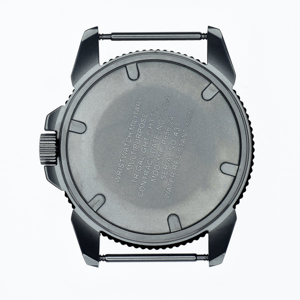 MWC P656 2025 Model Stainless Steel Tactical Series Watch with GTLS Tritium, Sapphire Crystal and a 24 Jewel Automatic Movement
