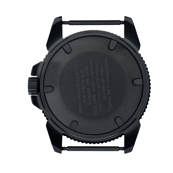 MWC P656 2025 Model PVD Tactical Series Watch with GTLS Tritium, Sapphire Crystal and Ten Year Battery Life - Reduced - Ex Display Watch from the FEINDEF Exhibition
