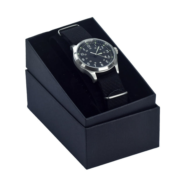 MWC Mk III Stainless Steel 1950's Pattern 100m Water Resistant Automatic Military Watch with Sapphire Crystal - Ex Display Watch from the SPIE Security + Defence Show in Berlin (Item Location EU)