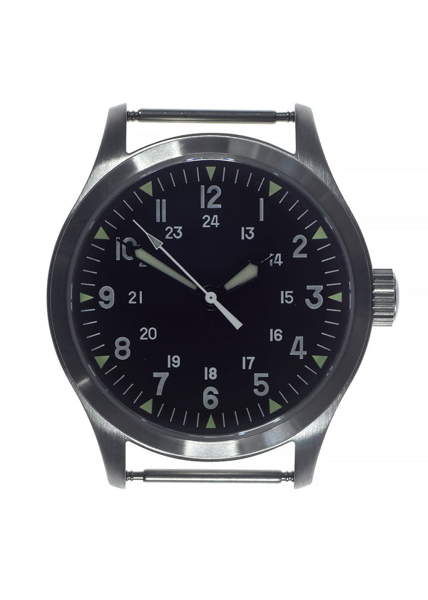 MWC Mk III Stainless Steel 1950's Pattern 100m Water Resistant Automatic Military Watch with Sapphire Crystal - Ex Display Watch from the SPIE Security + Defence Show in Berlin (Item Location EU)