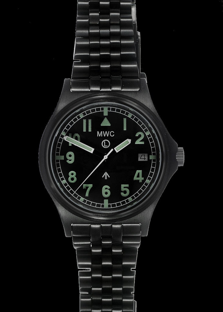 MWC G10 300m 1000ft Water resistant Black PVD Steel Military