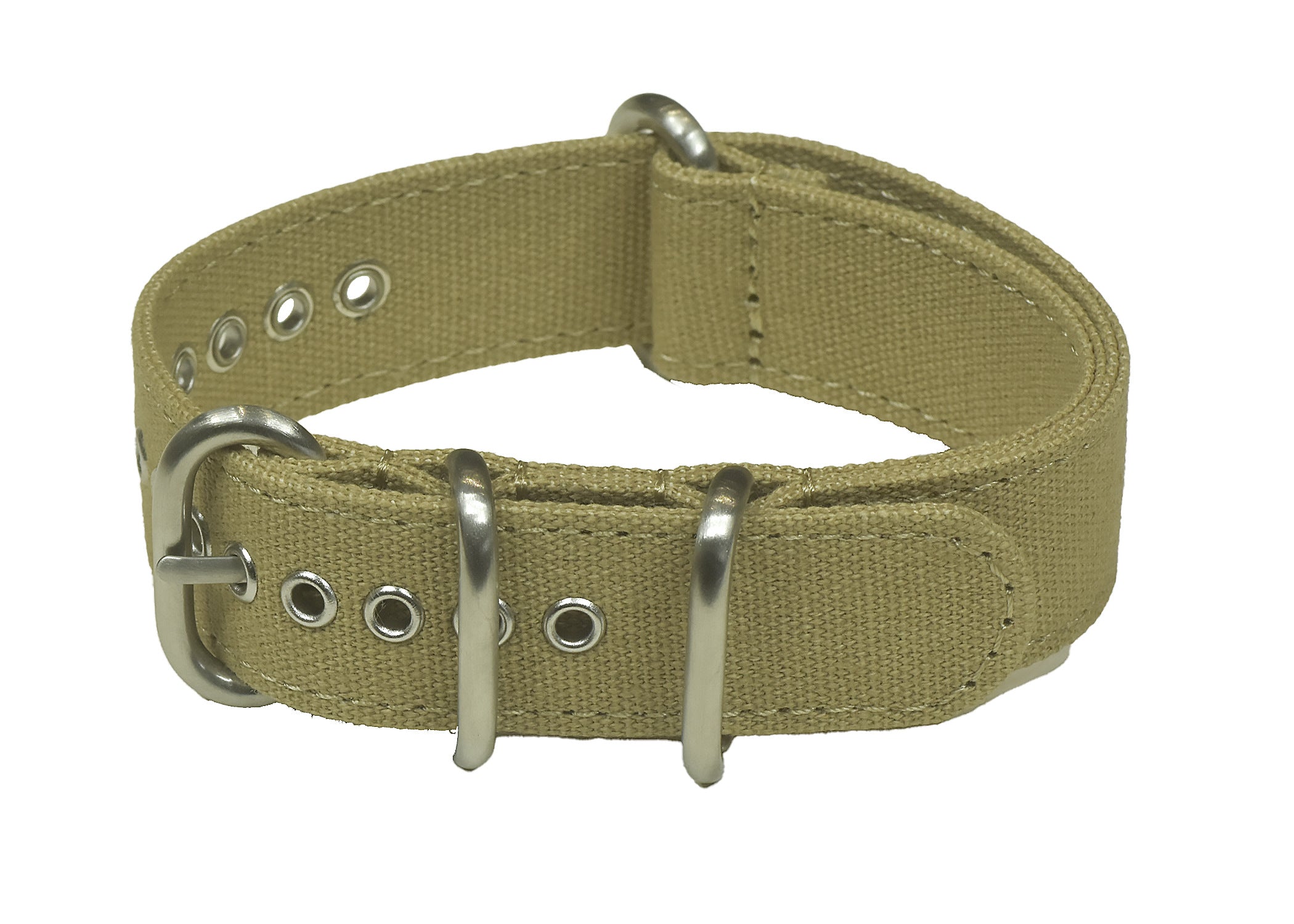 Desert 22mm Retro Pattern Canvas One Piece Strap