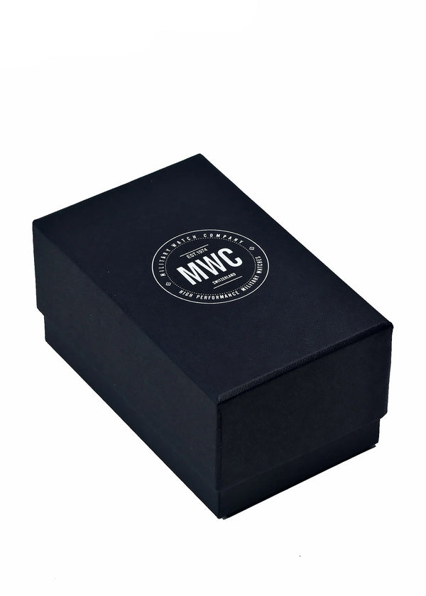MWC 24 Jewel 1982 Pattern 300m Automatic Military Divers Watch with Sapphire Crystal on a Matching Stainless Steel Bracelet (Date Version)