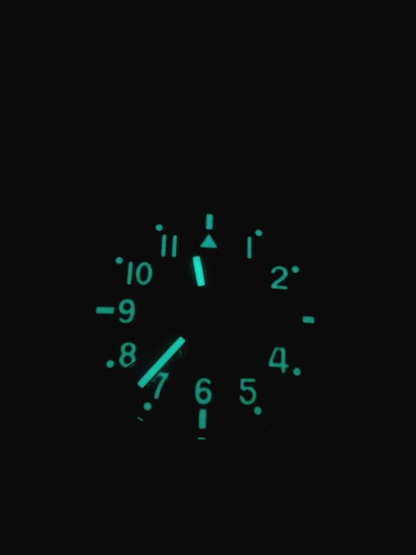 MWC G10 300m / 1000ft Water resistant Black PVD Steel Military Watch with Sapphire Crystal on Bracelet - Needs Checking But Brand New