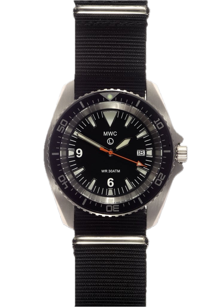 MWC "Kampfschwimmer" 30 atm / 1000 ft / 300 m Water Resistant Military Divers Watch in PVD Stainless Steel Case - Ex Photographic Sample / Not Running
