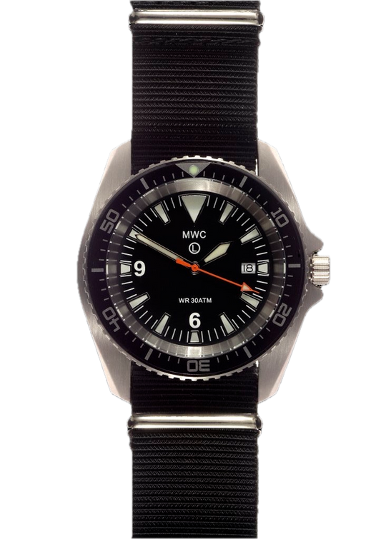 MWC "Kampfschwimmer" 30 atm / 1000 ft / 300 m Water Resistant Military Divers Watch in PVD Stainless Steel Case - Ex Photographic Sample / Not Running