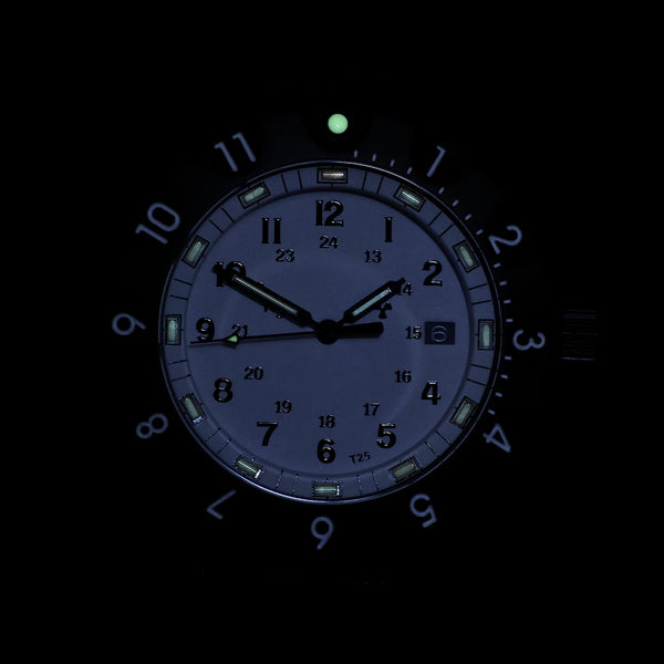MWC P656 2025 Model PVD Tactical Series Watch with GTLS Tritium, Sapphire Crystal and Ten Year Battery Life - Reduced - Ex Display Watch from the FEINDEF Exhibition