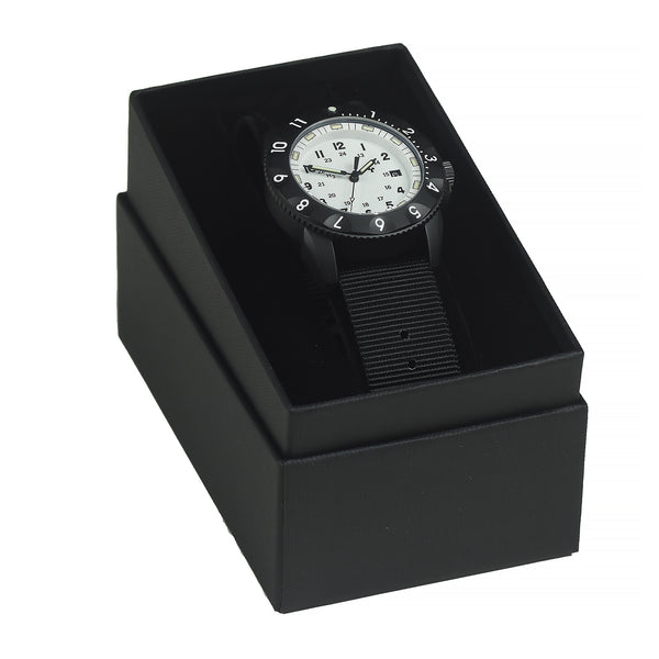 MWC P656 2025 Model PVD Tactical Series Watch with GTLS Tritium, Sapphire Crystal and Ten Year Battery Life - Reduced - Ex Display Watch from the FEINDEF Exhibition