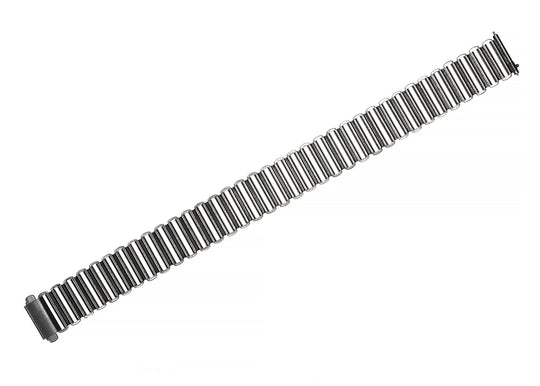 20mm Retro 1940/50s "Bonklip" Style Stainless Steel Bracelet - Ideal for Antique or Retro Style Watches