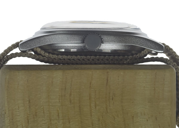 MWC Classic 1960s/70s European Pattern Military Watch on a Black Military Webbing Strap