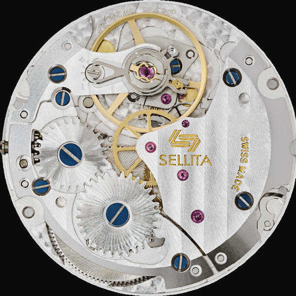 Aeschbach WW2 Pattern German Wehrmacht & Luftwaffe Dienstuhr (Army/Airforce Service Watch) with 24 Jewel Hand Wound Swiss Made Sellita SW216 Movement and Box Sapphire Crystal - Special Introductory Offer