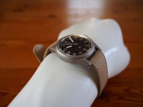 MWC 1940s to 1960s Pattern General Service Watch with 24 Jewel Automatic Movement (Retro Dial Variant) - Ex Display Watch from the 2025 IWA Show Save 50%! Location EU