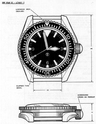 MWC 24 Jewel 1982 Pattern 300m Automatic Military Divers Watch in Black PVD with a Sapphire Crystal on a NATO Webbing Strap - Ex Display Watch from the SDSC-UK Fair Save 50%!