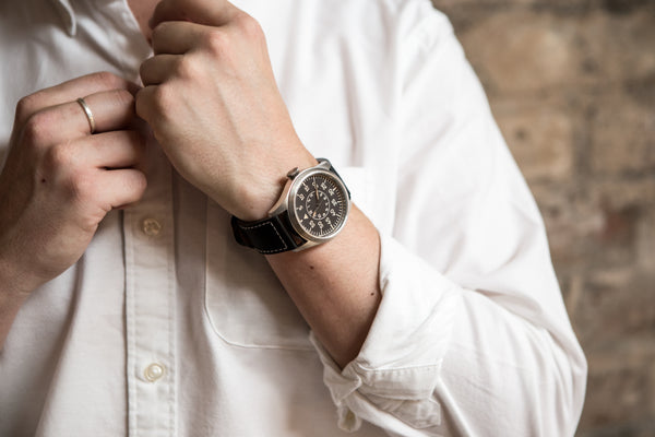 MWC Classic 46mm Limited Edition XL Luftwaffe Pattern Military Aviators Watch - Ex Display Watch from the London IFSEC Show