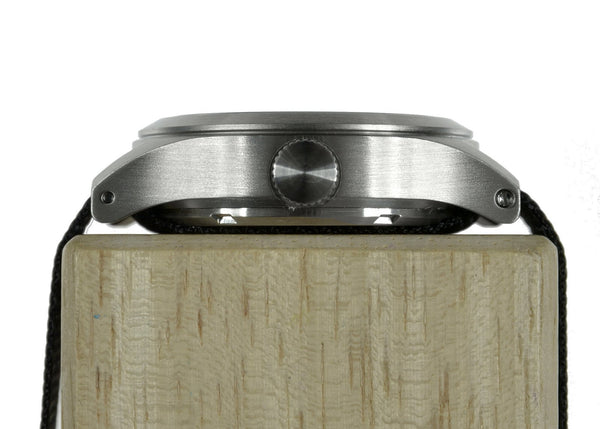 MWC Classic 46mm Limited Edition XL Luftwaffe Pattern Military Aviators Watch (Retro Dial Version) with Sapphire Crystal