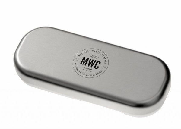 MWC GMT 300m Water Resistant Dual Timezone Military Watch in Black PVD Steel on Matching Bracelet - Will Need a New Battery Soon