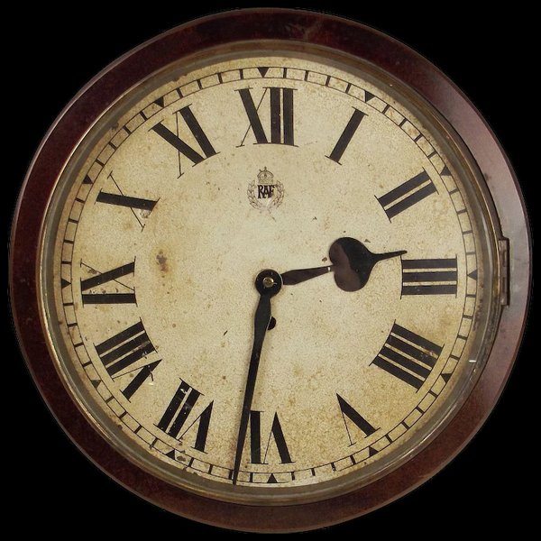 Royal Air Force 1940 Battle of Britain Pattern Replica Wooden Wall Clock 14