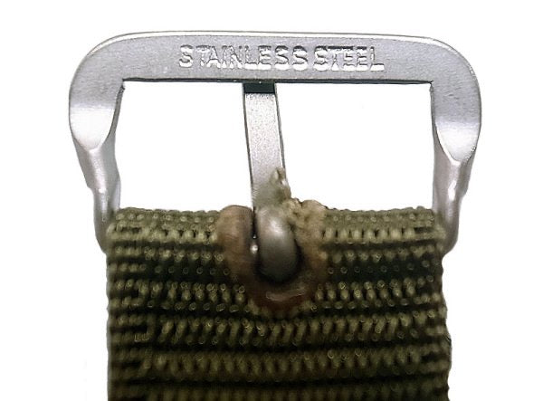 Original 1965 Vietnam War 16mm Nylon Webbing Watch Strap - Very Rare in Unused/Unissued Condition