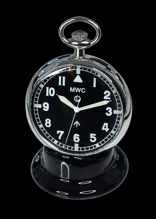 Black Porcelain / Ceramic Pocket Watch Table/Desktop Stand