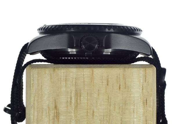 MWC GMT 300m Water Resistant Dual Timezone Military Watch in Black PVD Steel - Ex Display Watch