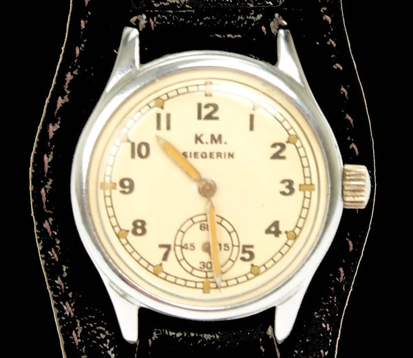 Siegerin Kriegsmarine (Germany Navy) WW2 Pattern Watch with 21 Jewel Automatic Mechanical Movement