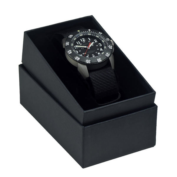 Current MWC P656 Titanium Tactical Series Watch with GTLS Tritium and Ten Year Battery Life (Non Date Version)