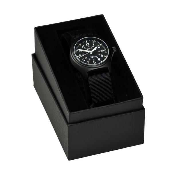 Titanium G10 Military Watch with 300m Water Resistance, Sapphire Crystal, 10 Year Battery Life and GTLS Tritium Illumination - Looks New But Not Running - Ex Display Watch from the 2025 Shot Show in Las Vegas Half Price to Clear - Location UK