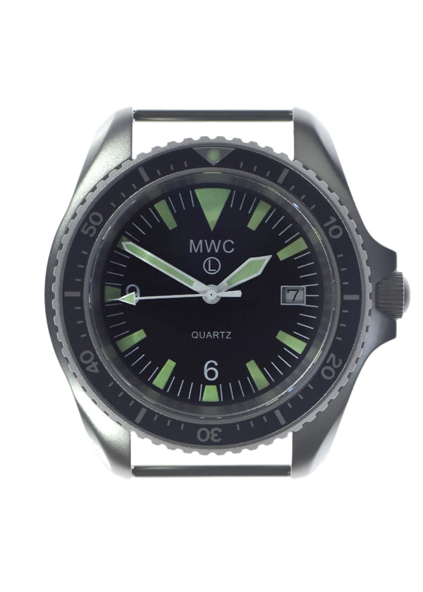 Current NATO Pattern Quartz Military Divers Watch with Ceramic Bezel Insert, Sapphire Crystal and 10 Year Battery Life - NATO STOCK NUMBER NSN 6645-99-157-3496