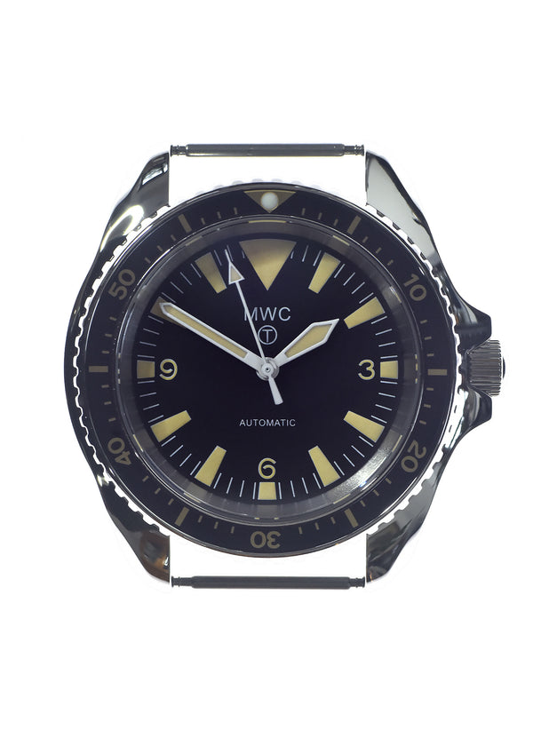 MWC 1970s Pattern Automatic Military Divers Watch with Chromed Case and Sapphire Crystal - Limited Edition of 250 Pieces