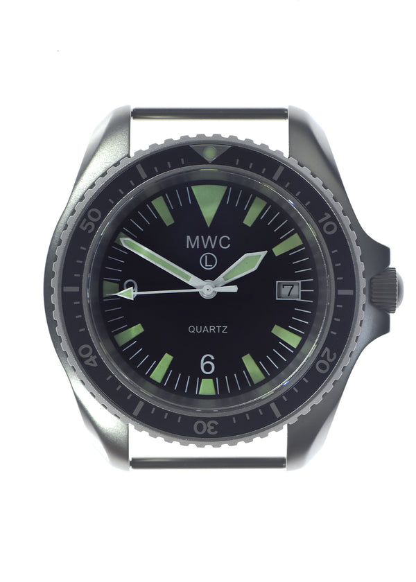 Latest MWC Quartz Military Divers Watch with Sapphire Crystal and 10 Year Battery Life - NATO STOCK NUMBER NSN 6645-99-157-3496