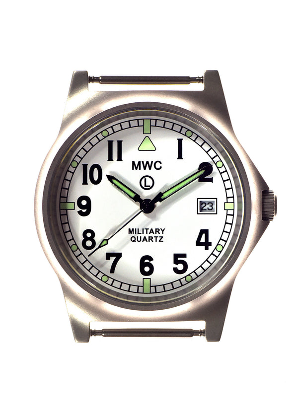 MWC G10LM General Service Watch with High Visibility White Dial (With Date Window)