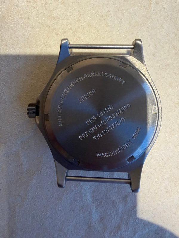 MWC G10 300m / 1000ft Water resistant Limited Edition Military Watch in Titanium Case with Sapphire Crystal on NATO Strap - Running But Second Hand Needs Resetting