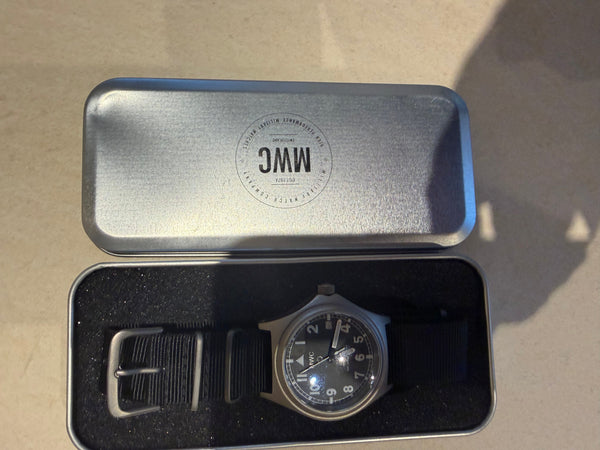 MWC G10 300m / 1000ft Water resistant Limited Edition Military Watch in Titanium Case with Sapphire Crystal on NATO Strap - Running But Second Hand Needs Resetting