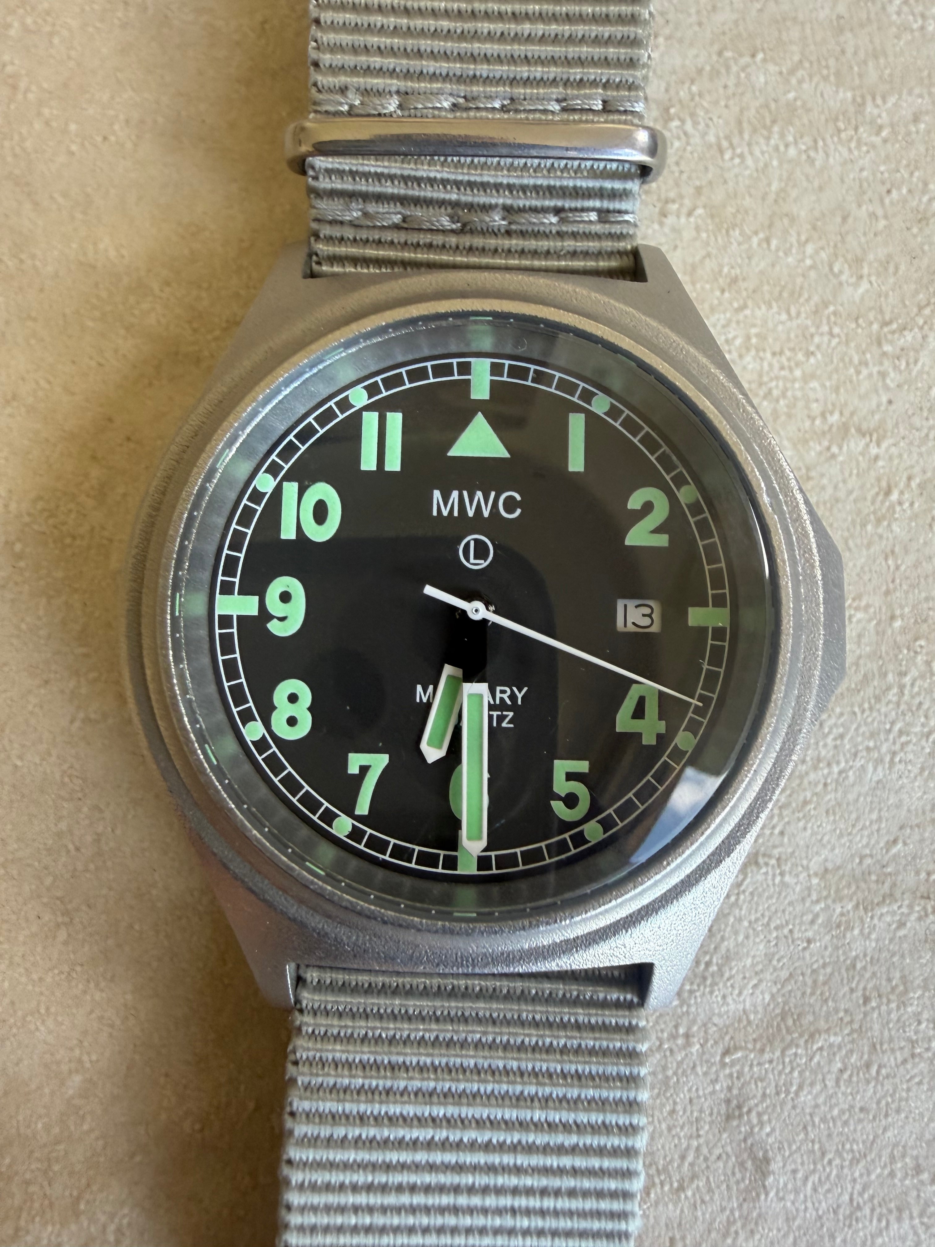 MWC G10 50m (165ft) Water Resistant NATO Pattern Military Watch