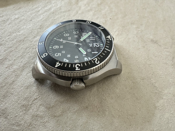 MWC 300m Water Resistant Stainless Steel Tritium GTLS Navigator Watch (Automatic) - Second Hand But Excellent Condition