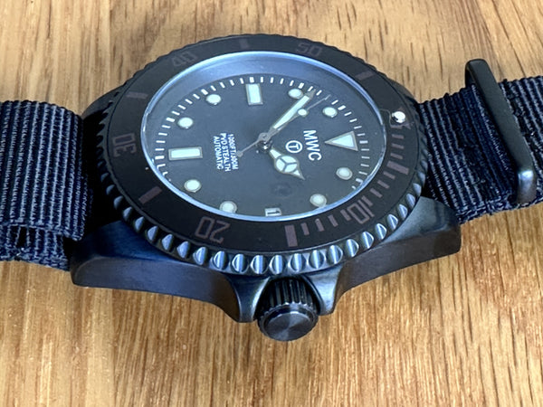 MWC Non Reflective PVD 300m Automatic Military Divers Watch (2014 Model) - Running and Looks Brand New