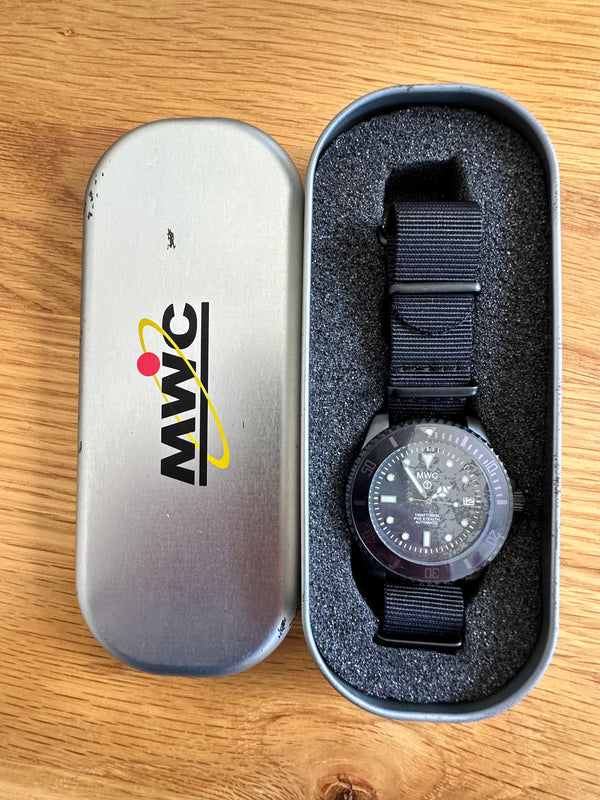 MWC Non Reflective PVD 300m Automatic Military Divers Watch (2014 Model) - Running and Looks Brand New