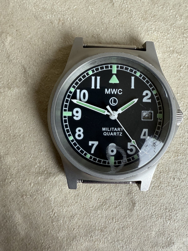 MWC G10 LM Stainless Steel Military Watch on New NATO Strap - No Fault Apparent and Running